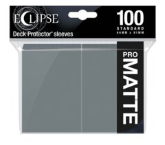 Ultra Pro - Pro Matte Eclipse: Deck Protector 100 Count Pack - Smoke Grey